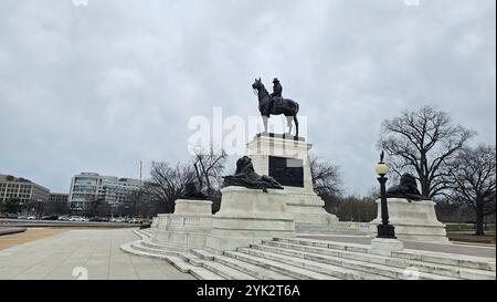 Le mémorial Ulysses S. Grant est un mémorial présidentiel situé à Washington Banque D'Images