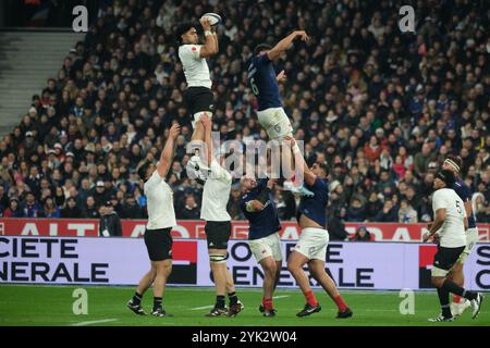 17 novembre 2024, Saint Denis, Seine Saint Denis, France : le Flanker de la nouvelle zélande Team SAMIPENI FINAU en action lors des Autumn Nations Series 2024 entre la France et la nouvelle zélande au stade de France - St Denis - France. La France a gagné 30 : 29 (image crédit : © Pierre Stevenin/ZUMA Press Wire) USAGE ÉDITORIAL SEULEMENT! Non destiné à UN USAGE commercial ! Banque D'Images