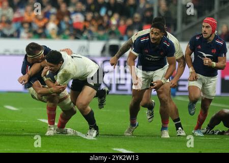17 novembre 2024, Saint Denis, Seine Saint Denis, France : le plein retour de la nouvelle zélande Team OFA TUUNGAFASI en action lors des Autumn Nations Series 2024 entre la France et la nouvelle zélande au stade de France - St Denis - France. La France a gagné 30 : 29 (image crédit : © Pierre Stevenin/ZUMA Press Wire) USAGE ÉDITORIAL SEULEMENT! Non destiné à UN USAGE commercial ! Banque D'Images