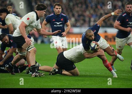 17 novembre 2024, Saint Denis, Seine Saint Denis, France : le Centre de l'équipe de France GAEL FICKOU en action lors des Autumn Nations Series 2024 entre la France et la Nouvelle-zélande au stade de France - St Denis - France. La France a gagné 30 : 29 (image crédit : © Pierre Stevenin/ZUMA Press Wire) USAGE ÉDITORIAL SEULEMENT! Non destiné à UN USAGE commercial ! Banque D'Images