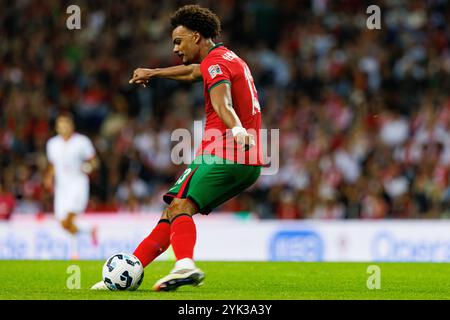 Renato Veiga vu pendant le match de l'UEFA Nations League entre les équipes nationales du Portugal et de Pologne à Estadio do Dragao (Maciej Rogowski) Banque D'Images