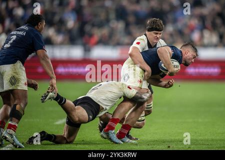 Saint Denis, France. 16 novembre 2024. Gregory Alldritt lors du match international de rugby à xv de l'Autumn Nations Series opposant la France et la Nouvelle-Zélande au stade de France à Saint-Denis, au nord de Paris, le 16 novembre 2024. Photo par Eliot Blondet/ABACAPRESS. COM Credit : Abaca Press/Alamy Live News Banque D'Images