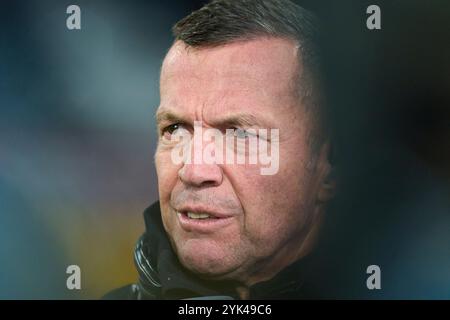 Fribourg, Allemagne. 16 novembre 2024. Lothar Matthaeus TV co-présentateur, dans le match de l'UEFA Nations League 2024 ALLEMAGNE - BOSNIE HERZÉGOVINE 7-0 dans la saison 2024/2025 au 16 novembre 2024 à Fribourg, Allemagne. Photographe : ddp images/STAR-images crédit : ddp Media GmbH/Alamy Live News Banque D'Images