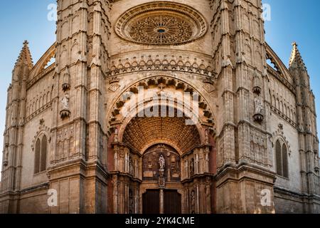 Catedral de Mallorca, Palma, Majorque, Espagne Banque D'Images