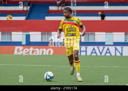 SC - BRUSQUE - 11/17/2024 - B BRÉSILIEN 2024, BRUSQUE x GUARANI - Marcelo joueur de brusque lors d'un match contre Guarani au stade Augusto Bauer pour le championnat B brésilien 2024. Photo : Lucas Gabriel Cardoso/AGIF Banque D'Images