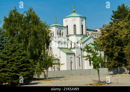 Le temple de Saint Sava à Belgrade Banque D'Images