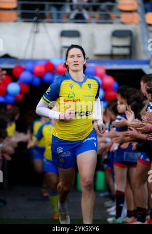 Jessy Tremouliere (15 Romagnat) en action lors du match du Championnat fédéral féminin Senior Elite 1 entre Grenoble et Romagnat au stade Lesdiguieres à Grenoble, France (Constance Bugaut/SPP) crédit : SPP Sport photo de presse. /Alamy Live News Banque D'Images