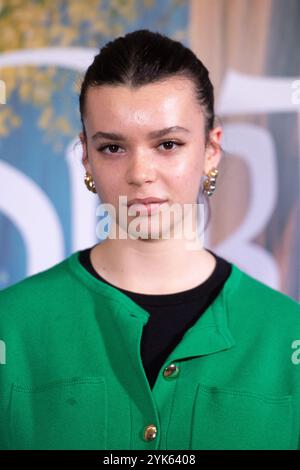 Paris, France. 17 novembre 2024. Jaynelia Coadou présente à la première Ellian et le Sortilege Netflix à la Cinémathèque française de Paris, France le 17 novembre 2024. Photo Aurore MARECHAL/ABACAPRESS. COM Credit : Abaca Press/Alamy Live News Banque D'Images