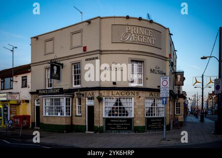 Prince Regent Pub Great Yarmouth Norfolk Royaume-Uni. Pub de musique live dans le centre de Great Yarmouth. Connu pour avoir été autorisé avant 1850. Banque D'Images