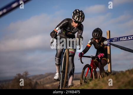 HSF SYSTEM CUP 2024, CUP tchèque en cyclocross, cyclocross, Amalie Gottwaldova, le 16 novembre 2024, Rymarov, république tchèque. (CTK photo/Jan Brychta) Banque D'Images