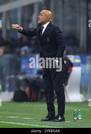 Milan, Italie. 17 novembre 2024. Lors du match de l'UEFA Nations League au Stadio Giuseppe Meazza, Milan. Le crédit photo devrait se lire : Jonathan Moscrop/Sportimage crédit : Sportimage Ltd/Alamy Live News Banque D'Images