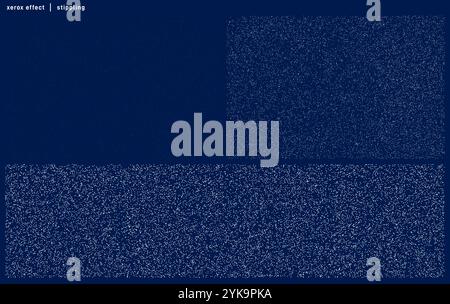 Textures bleues avec un motif dégradé de points blancs Illustration de Vecteur