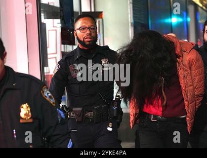 Manhattan, New York, Deer. 18 novembre 2024. (nouveau) vol sur cible. 17 novembre 2024, manhattan, New york, états-unis : vol sur cible au 255 greenwich Street à manhattan. Le suspect a été appréhendé lors d'une tentative de vol à l'étalage. Aucun blessé n'a été signalé. Charges en attente et incident survenu vers 21h30. (Crédit image : © Aleksandrs Gprecigs/TheNEWS2 via ZUMA Press Wire) USAGE ÉDITORIAL SEULEMENT! Non destiné à UN USAGE commercial ! Banque D'Images