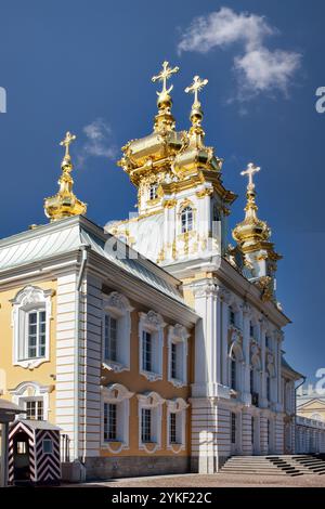 L'Église de Pierre et Paul. Petrodvorets. - Petersburg. Russie Banque D'Images