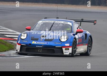 Stephen Jelley, Parker Classic Works, Porsche 911 GT3 Cup, Porsche Carrera Cup Grande-Bretagne 2024, une série d'une seule marque avec tous les pilotes pilotant po Banque D'Images