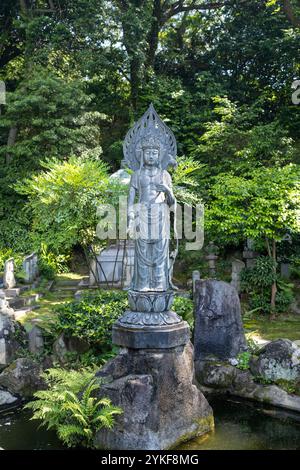 Temple bouddhiste Tamonin à Hiroshima au Japon Banque D'Images