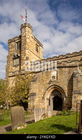 Royaume-Uni, Kent, Weald of Kent, Cranbrook, église St Dunstan Banque D'Images