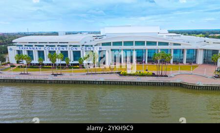 Savannah Convention Center at Savannah Georgia - SAVANNAH, GEORGIA - 28 OCTOBRE 2024 Banque D'Images