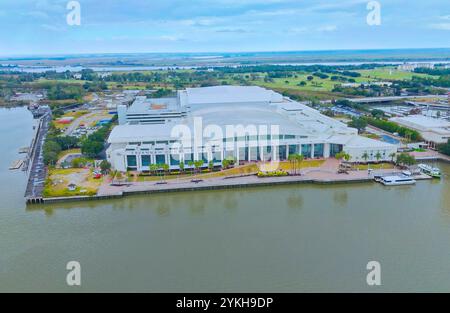 Savannah Convention Center at Savannah Georgia - SAVANNAH, GEORGIA - 28 OCTOBRE 2024 Banque D'Images