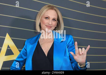 Los Angeles, États-Unis. 29 octobre 2024. Dans cette image publiée le 18 novembre 2024 Marlee Matlin assiste aux arrivées des Media Access Awards 2024 à Avalon le 29 octobre 2024 à Los Angeles, CA. (Photo de Nina Prommer/Sipa USA) crédit : Sipa USA/Alamy Live News Banque D'Images