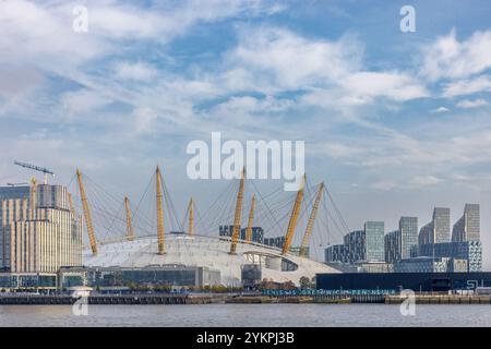 Salle de divertissement O2 Arena, Greenwich Peninsula, Banque D'Images