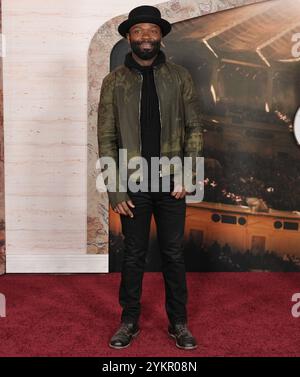 Los Angeles, États-Unis. 18 novembre 2024. David Oyelowo arrive à la première de GLADIATOR II Los Angeles tenue au TCL Chinese Theatre à Hollywood, CA lundi, ? 18 novembre 2024. (Photo de Sthanlee B. Mirador/Sipa USA) crédit : Sipa USA/Alamy Live News Banque D'Images