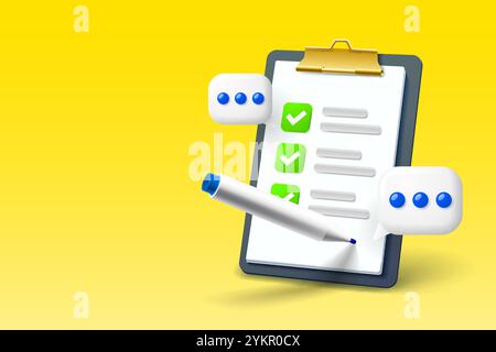 Presse-papiers, page de service de gestion, papier d'affaires. Vecteur Illustration de Vecteur