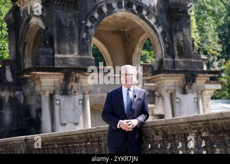 Le premier ministre Sir Keir Starmer au Parque Lage, Rio de Janeiro, alors qu'il assiste au sommet du G20 au Brésil. Date de la photo : mardi 19 novembre 2024. Banque D'Images