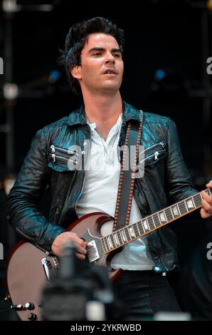 Kelly Jones - Stereophonics, V2013, Hylands Park, Chelmsford, Essex, Grande-Bretagne - 18 août 2013 Banque D'Images