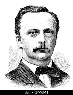 Hermann Ludwig Ferdinand von Helmholtz, 1821 – 1894, physicien et médecin allemand Banque D'Images