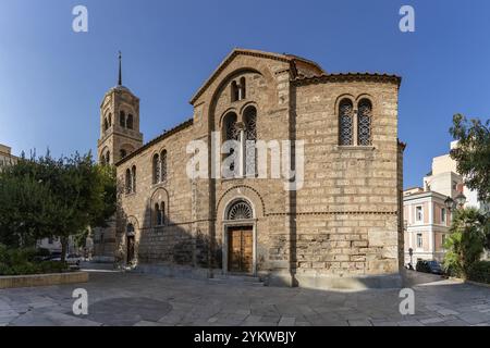 Une photo de l'église de la Sainte Trinité, à Athènes Banque D'Images