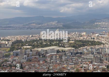 Une image de l'ensemble du Kulturpark Izmir vu d'un point de vue Banque D'Images