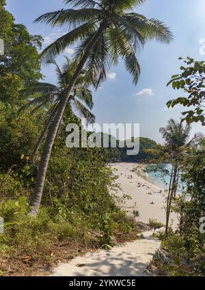 Une photo de Freedom Beach, à Phuket Banque D'Images