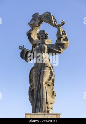 Une photo du Monument de l'indépendance à Iasi Banque D'Images