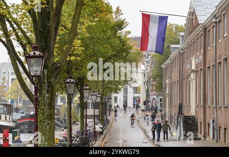 Une photo du musée Hermitage Amsterdam à l'automne Banque D'Images