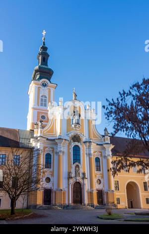 Gratwein-Straßengel : abbaye de rein dans la région de Graz, Steiermark, Styrie, Autriche Banque D'Images