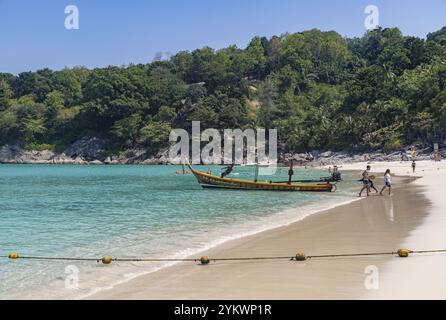 Une photo de Freedom Beach, à Phuket Banque D'Images