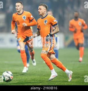 Zenica, Bosnie-Herzégovine. 19 novembre 2024. L'UEFA Nations League affronte la Bosnie-Herzégovine et les pays-Bas à Zenica, Bosnie-Herzégovine, le 19 novembre 2024. Photo : Armin Durgut/PIXSELL crédit : Pixsell/Alamy Live News Banque D'Images