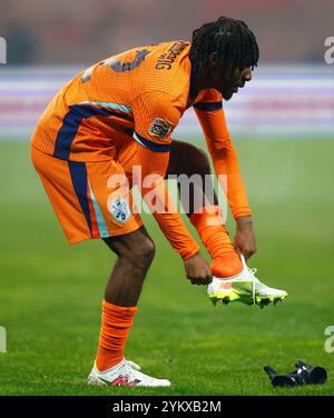 Zenica, Bosnie-Herzégovine. 19 novembre 2024. L'UEFA Nations League affronte la Bosnie-Herzégovine et les pays-Bas à Zenica, Bosnie-Herzégovine, le 19 novembre 2024. Photo : Armin Durgut/PIXSELL crédit : Pixsell/Alamy Live News Banque D'Images