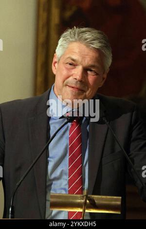 Freiburg Im Breisgau, Allemagne. 19 novembre 2024. Stefan Breiter (Sport-Bürgermeister Stadt Freiburg) beim Festakt 75 Jahre Badischer Sportbund BSB Freiburg crédit : dpa/Alamy Live News Banque D'Images