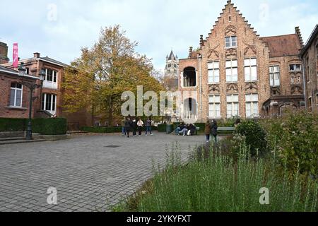 Musée Sint-Janshospitaal (Hôpital Saint John) – Bruges, Belgique – 23 octobre 2024 Banque D'Images