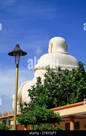 Vinh Trang Pagoda, une destination célèbre à My Tho, Tien Giang, Vietnam Banque D'Images