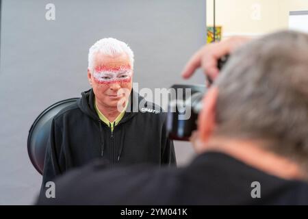 Dancer Against cancer calendrier DAC Shoot Charity Against cancer avec des célébrités, Hôtel Kaiserhof, Vienne, Autriche. 19 novembre 2024. Toni Anton POLSTER. - 20241119 PD11891 crédit : APA-PictureDesk/Alamy Live News Banque D'Images