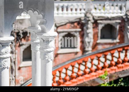 entrée à la grotte de Gupteshwor à Pokhara, Népal Banque D'Images