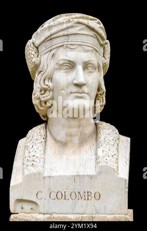 Christophe Colomb (1451 – 1506) - navigateur italien et explorateur de la République de Gênes Banque D'Images