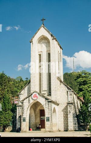 Sa PA, VIETNAM - DEC 11, 2023 : sa Pa Lake, c'est l'un des endroits les plus populaires de la ville, sa Pa est une ville dans une belle région montagneuse du nord du Vietnam Banque D'Images