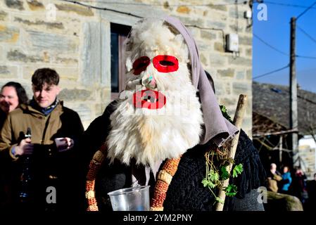 Rituel de Reises de la vallée de Valedor, Asturies, Espagne Banque D'Images