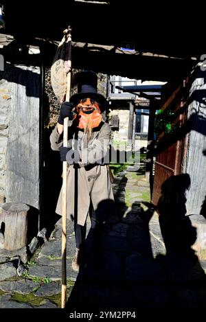 Rituel de Reises de la vallée de Valedor, Asturies, Espagne Banque D'Images