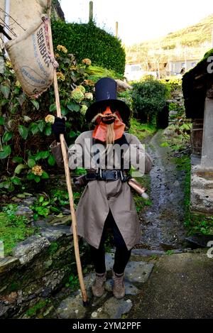 Rituel de Reises de la vallée de Valedor, Asturies, Espagne Banque D'Images