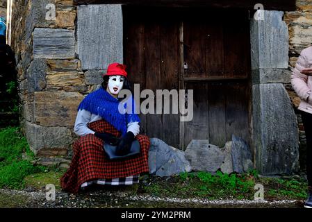 Rituel de Reises de la vallée de Valedor, Asturies, Espagne Banque D'Images